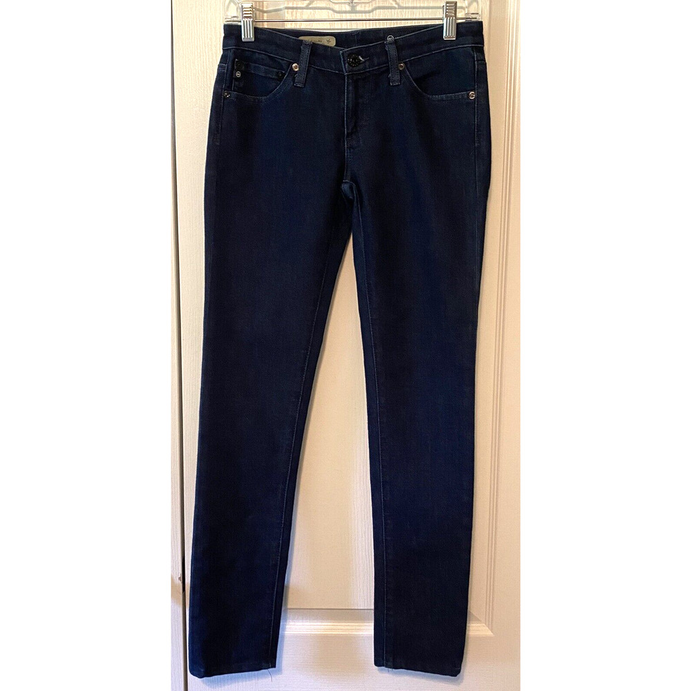 AG Adriano Goldschmied Women's The Legging Jeans Dark Super Skinny Fit Size 26R
